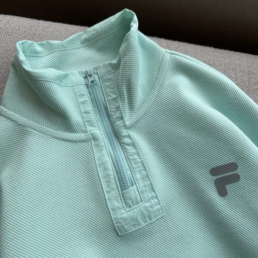 点此购买 130-170斐乐春秋季中大童半拉链卫衣卫裤套装 md 340883 商品图8