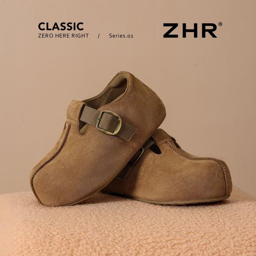 ZHR则则复古增高勃肯鞋女2026春秋季卡皮巴拉丑萌袋鼠鞋轻便休闲鞋 商品图8