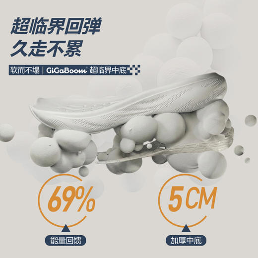 AVOCCO翱戈蜂鸟四代宽楦运动鞋男女全场景通勤防泼水缓震跑步鞋 商品图3