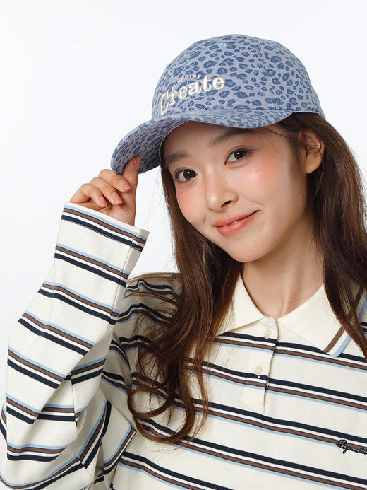 时尚牛仔刺绣ZY创新豹纹棒球帽-纪念日百货门店同款169293398 商品图2