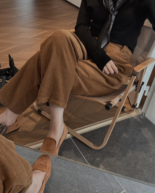 纯原料‼️45R灯芯绒直筒裤休闲裤 商品图12