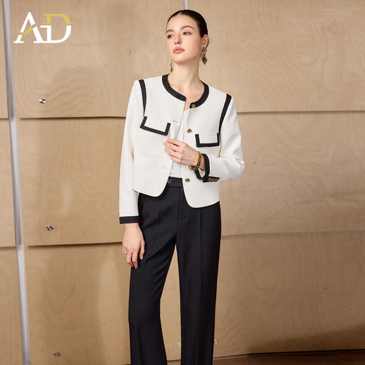 AD小香风外套女春2026新款爆款高级感高端精致气质一整套ootd穿搭 商品图1