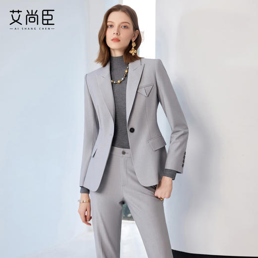 艾尚臣高级感职业套装女秋冬轻熟风通勤穿搭气质职场经理OL工作服 商品图0