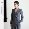 FUYAO扶摇直上 oldmoney灰色西装套装**练西服两件套职场正装春 商品缩略图0