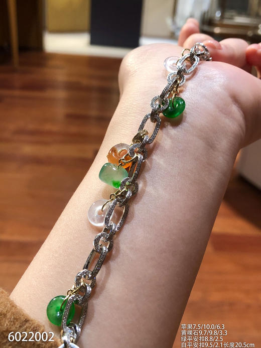 6022002，平安扣手链。具体价格微信咨询 商品图0