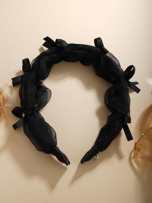 子佩集【夜吻甜心】珍珠惜王妃压发【GX22036】发箍2602 商品图3