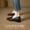ZHR则则头层羊皮时尚中口单鞋2025新款懒人一脚蹬妈妈鞋通勤女鞋 商品缩略图1