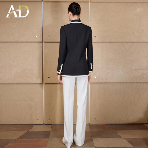 AD高端品牌西装套装女2026新款高级感职业装阔腿裤独特漂亮一整套 商品图4