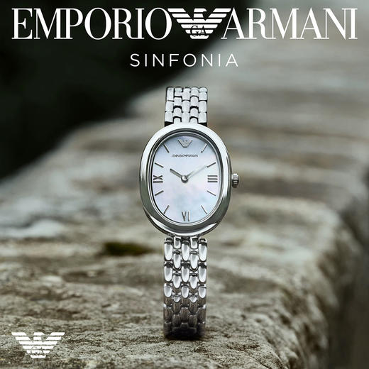 原单阿玛尼白月光手表石英表 商品图6