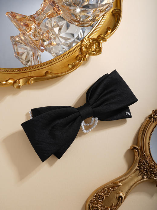 子佩集【暗夜天使】珍珠惜王妃发夹【XXYD2607】弹簧夹2602 商品图2