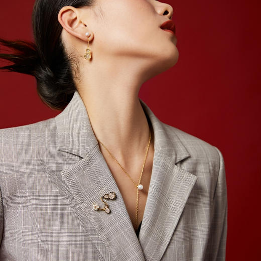 美颂之光 MAISON LUMIERE 小葫芦系列耳饰项链红绳手链 商品图4