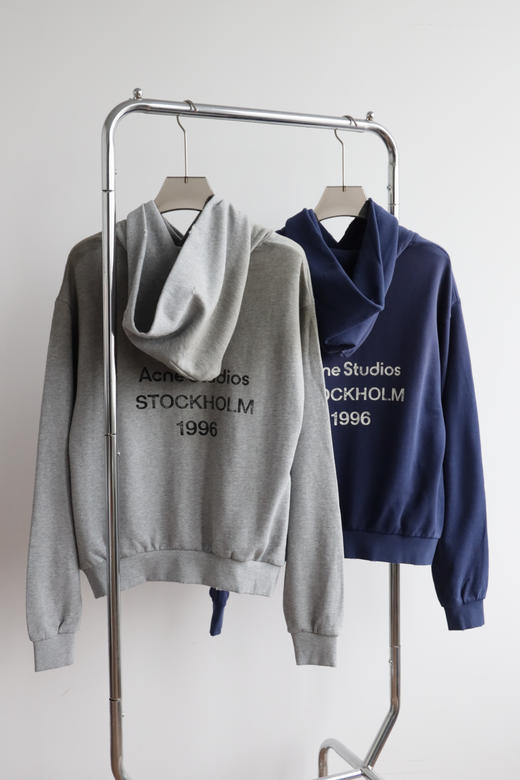 @cne stud1o 1996水洗做旧做脏宽松 连帽卫衣 WY020 商品图5