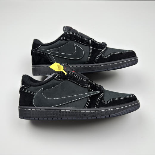 春季特惠💰430 公司级 # Travis Scott x Air Jordan 1 AJ1乔1低帮倒钩 商品图7