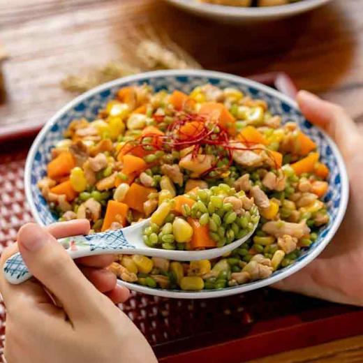 【甄选】年年念念 青麦仁 清新麦香 鲜嫩回甘 吃法多样 100g*6袋 商品图1