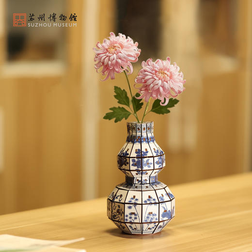 苏州博物馆 拼装摆件/青花映枝 商品图4