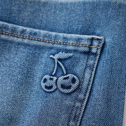 「高货wl」全新升级【铂金会员266/天猫359/差价93】(22049)洛诗琳四面弹天丝棉牛仔裤2026春夏新款显瘦直筒九分裤女 商品图3