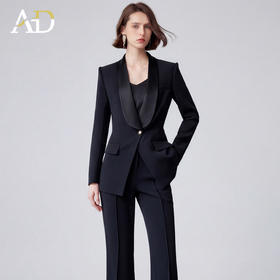 AD正式场合西装套装女春季2026新款高级感商务通勤职场穿搭一整套
