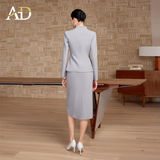 AD高端精致西装套装女春季2026新款轻奢高级感职业装连衣裙两件套 商品图4
