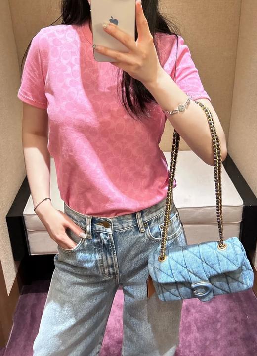 点此购买 蔻驰春夏季男女款短袖T恤合集 ye 340855 商品图8