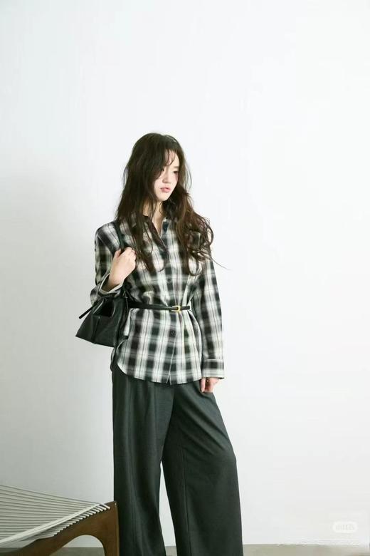 伊芙丽eifini格纹衬衫1H2220041 商品图0