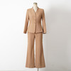 艾尚臣卡其色职业装女秋冬新款高级感时尚工作服气质通勤西装套装 商品缩略图4