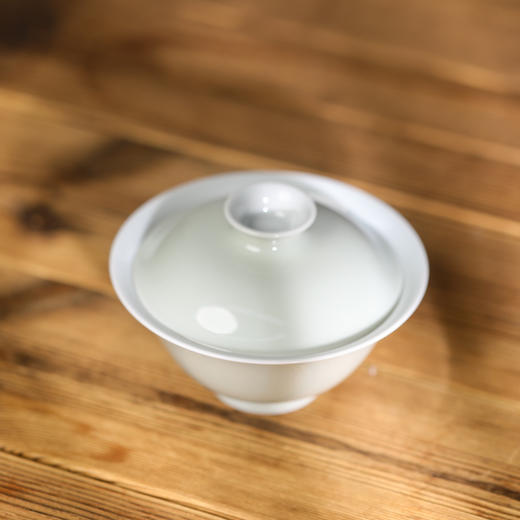 【忘言】 云色盖碗（淡绿）曰何文人器 商品图2