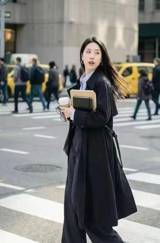 伊芙丽eifini长款风衣外套1H2160051 商品图1