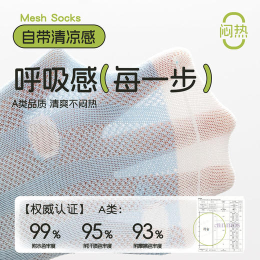 【5双装】儿童袜子新款男女童春夏薄款短袜卡通小狗无骨透气a类精梳棉 商品图4