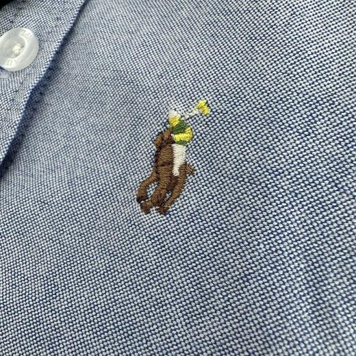 点此购买 110-160拉夫劳伦牛津纺娃娃领长袖连衣裙 md 340890 商品图14