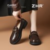 ZHR则则复古中口单鞋时尚粗跟乐福鞋2026新款百搭小皮鞋洋气女鞋 商品缩略图6