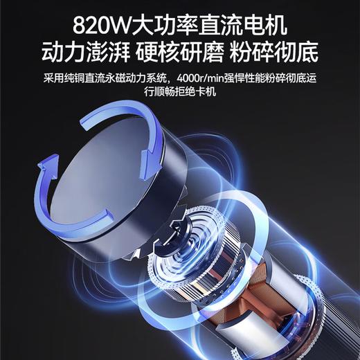 海尔（Haier）智能垃圾处理器家用系列厨房厨余粉碎机降噪五级研磨820W 商品图0