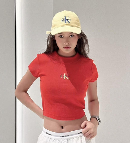 原单CK Je*ns情侣款字母刺绣棒球帽022602 商品图10