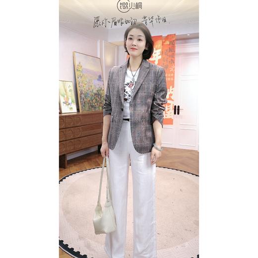 （稀缺带标）火桐hooton 莫奈花园 M家2026春夏花枝刺绣棉质短袖T恤 商品图0