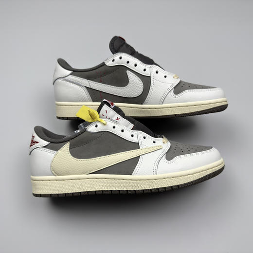 春季特惠💰430 公司级 # Travis Scott x Air Jordan 1 AJ1乔1低帮倒钩 商品图7