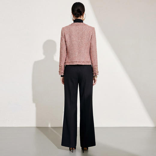 艾尚臣小香风名媛套装女春秋职业装外套半裙两件套千金风通勤装 商品图4