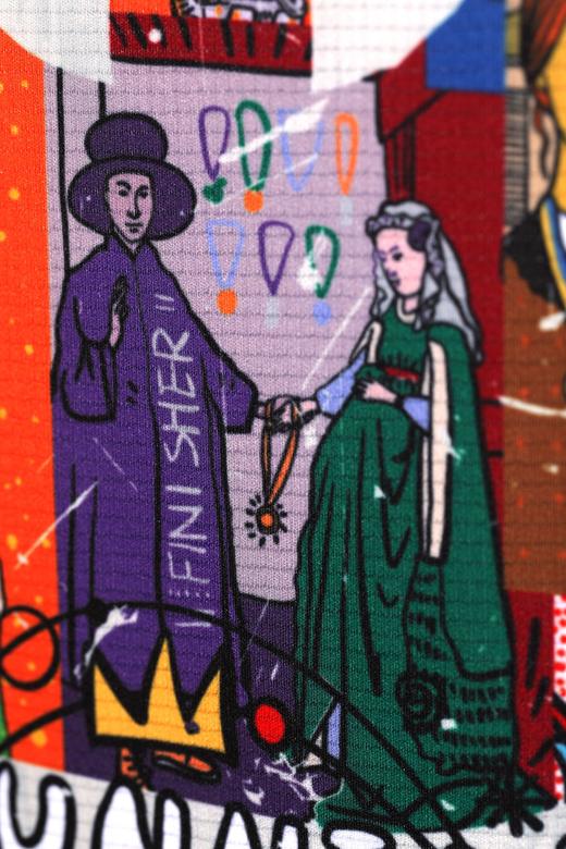 严素跑步TEE,跑步即艺术2.0 RUNNING IS AN ART too,男/女款,轻量 短袖T恤 速干快干 严素态度 商品图7