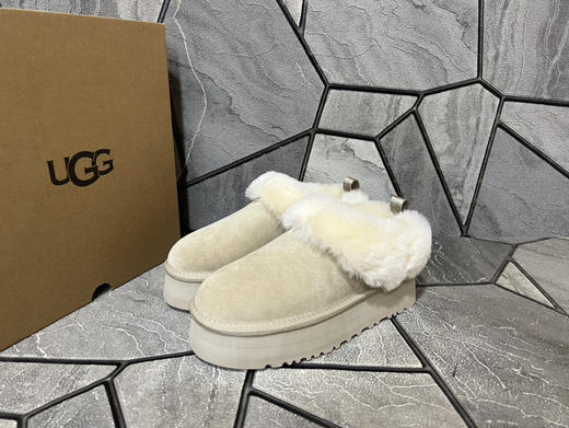 春季特惠💰350 UGG 廓形设计的 Tazzelle 塔茨勒便鞋 厚底懒人鞋 商品图8