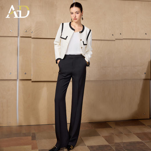 AD小香风外套女春2026新款爆款高级感高端精致气质一整套ootd穿搭 商品图3