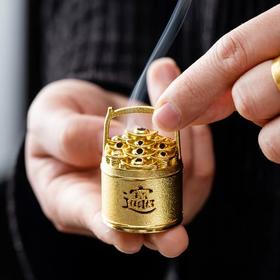 【聚宝盆迷你小香炉】一桶金聚宝盆迷你香炉家用室内熏香高级感国风摆件