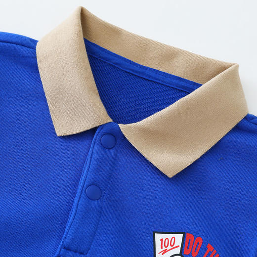 502-童翻领长袖针织衫 商品图5