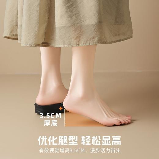 ZHR拖鞋女夏外穿厚底2026新款一字拖坡跟软底舒适家居凉拖鞋 商品图3