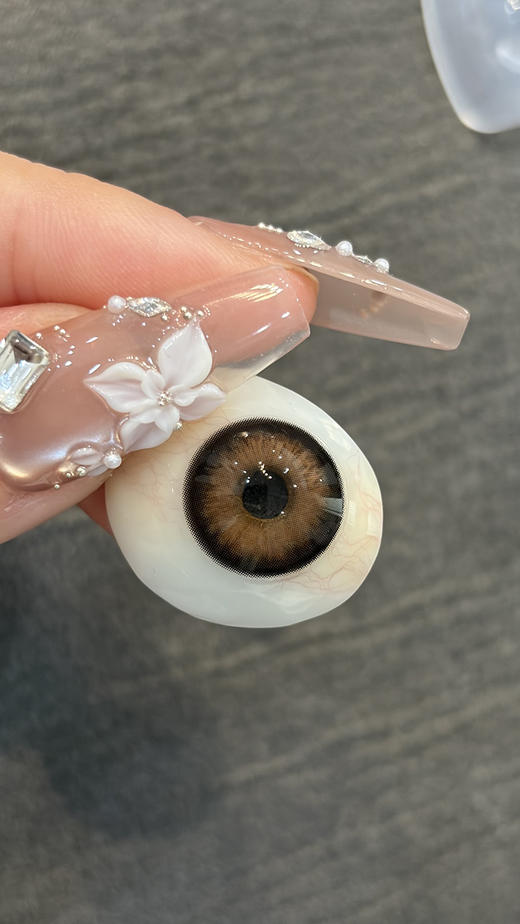 Papadox 复古玛瑙 日抛 十片 14.5mm 参考着色 14.2mm 基弧 8.7 含水 50% 新锐国货 商品图3