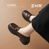 ZHR则则复古中口单鞋时尚粗跟乐福鞋2026新款百搭小皮鞋洋气女鞋 商品缩略图7