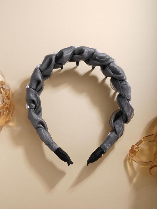 子佩集【甜梦公主】珍珠惜王妃压发【GX22037】发箍2602 商品图5