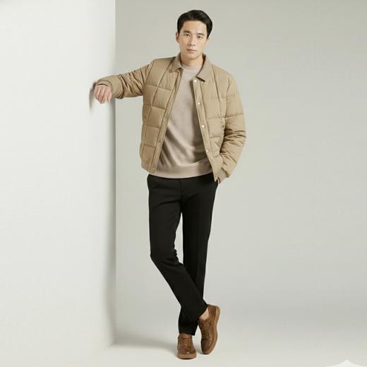 微信25D959-2103中厚短羽绒 商品图0