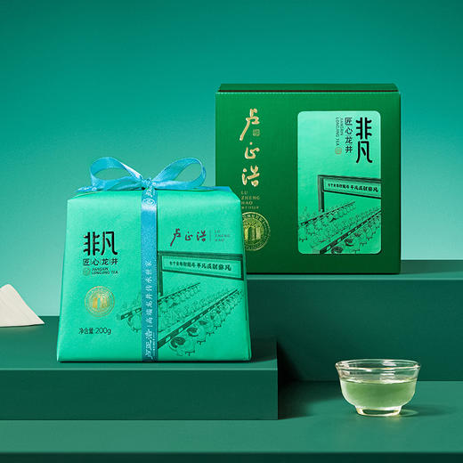 【2026年新茶上市】卢正浩明前特级龙井茶非凡匠心200克纸包绿茶茶叶自己喝送礼 商品图7