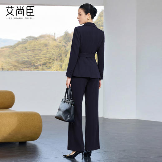 艾尚臣西装套装女收腰商务风高级感通勤职业装时尚干练女领导正装 商品图4