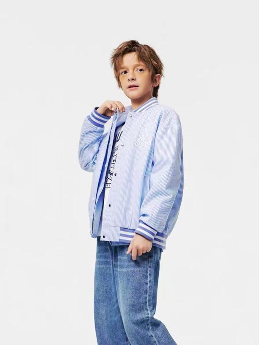 8楼NAUTICA/诺帝卡童装 男童女童飞行夹克外套春秋季中大儿童棒球服吊牌569元活动价341元 商品图1