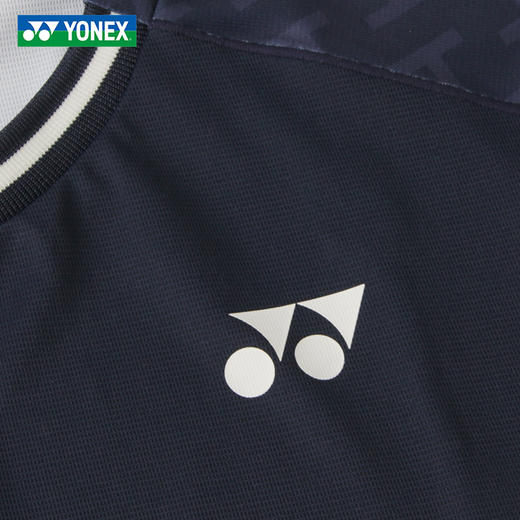 【618活动进行中】YONEX尤尼克斯羽毛球服男女同款时尚百搭运动短袖1150626BCR 商品图2