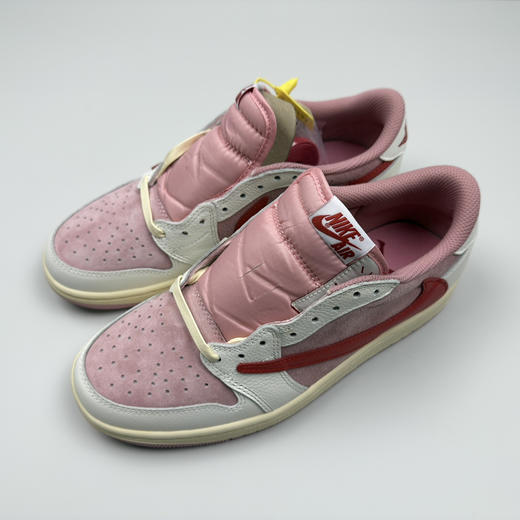 春季特惠💰430 公司级 # Travis Scott x Air Jordan 1 AJ1乔1低帮倒钩 商品图1